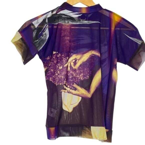 NWT With Jean Lord Top in‎ Ritz Strelitzia Nicolai size  XL - Picture 3 of 10